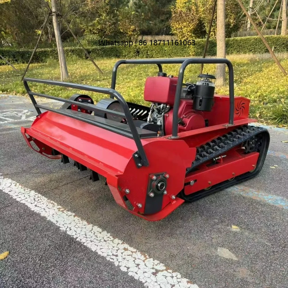 Orchard Farm Remote Control Lawn Mower   Lawn Mower Robot Flail Mower