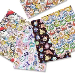 Polyester cotton Cartoon Fabric 140*50cm Handmade Sewing Patchwork Quilting Baby Dress Home Sheet Printed Fabric Sewing Kids