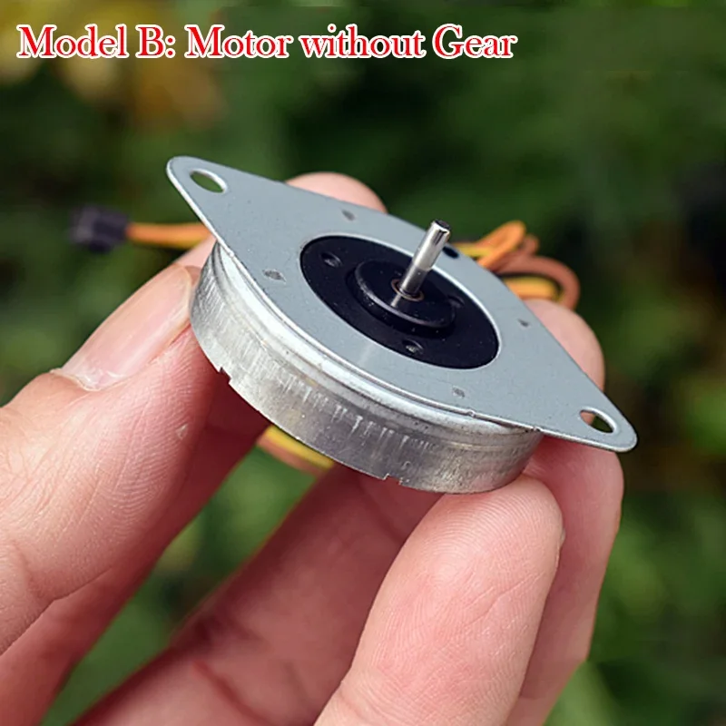 DC 5V-12V MOATECH Precision 2-Phase 4-Wire Stepper Motor Round Ultra-thin 35MM Stepping Motor 23.2 ohms 3.75 Degree Step Angle