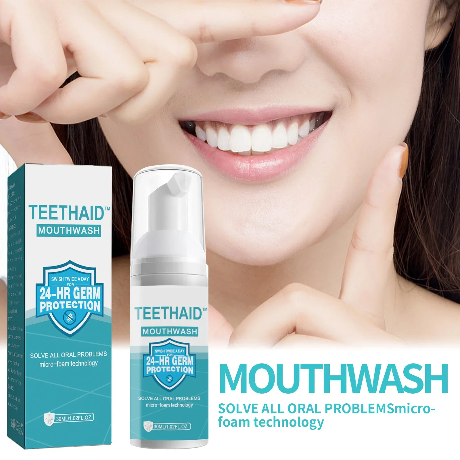 

Tooth Cleaning Mousse Toothpaste Mouthwash Fresh Breath Tooth Stain Removal Whitening Bleaching Oral Hygiene Care Tools