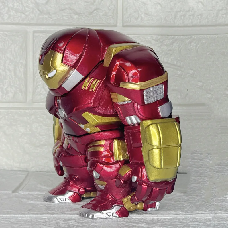 ฟิกเกอร์ไอรอนแมน ฮัลค์บัสเตอร์ ขนาด 20 ซม. รุ่น Q ฉบับ Marvel Comics อเวนเจอร์ส อนิเมะ ของสะสม ตกแต่งโต๊ะทำงาน ของขวัญสำหรับเด็กผู้ชาย