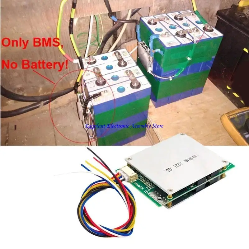 E28D High Efficiency 4S BMSs Module With Thermals Regulation 200A Discharge Capacity Universal Compatibility For Energy Storage