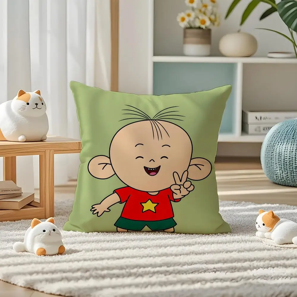 BIG EAR TUTU Animation Film Pillow Case Pillow Case Plush Fabric Soft Double Sided Print Home Sofa High Quality Cushion