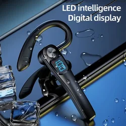 Wireless Headphones With Microphone Bluetooth Earphones ENC Noise Cancelling Hands-free Headset Busines Auriculares Driving