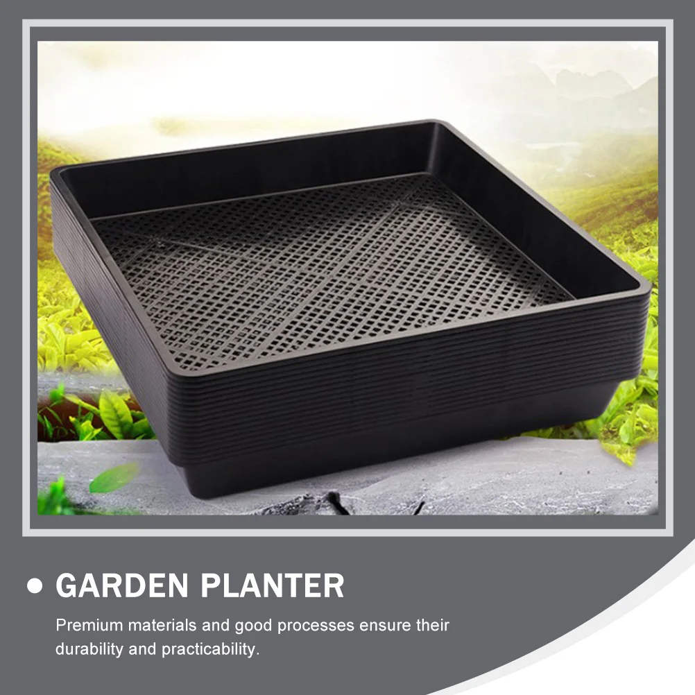 

5Pcs Plant Germination Trays Multipurpose Seed Starter Tray for Vegetables Flowers Balcony Garden Sowing Nursery Tray