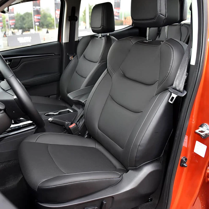 

Чехлы на сиденья для Isuzu D-Max/Mu-X, полностью из натуральной кожи, высшего качества, на 2 ряда, 5 мест, полный комплект (передние и задние сиденья)
