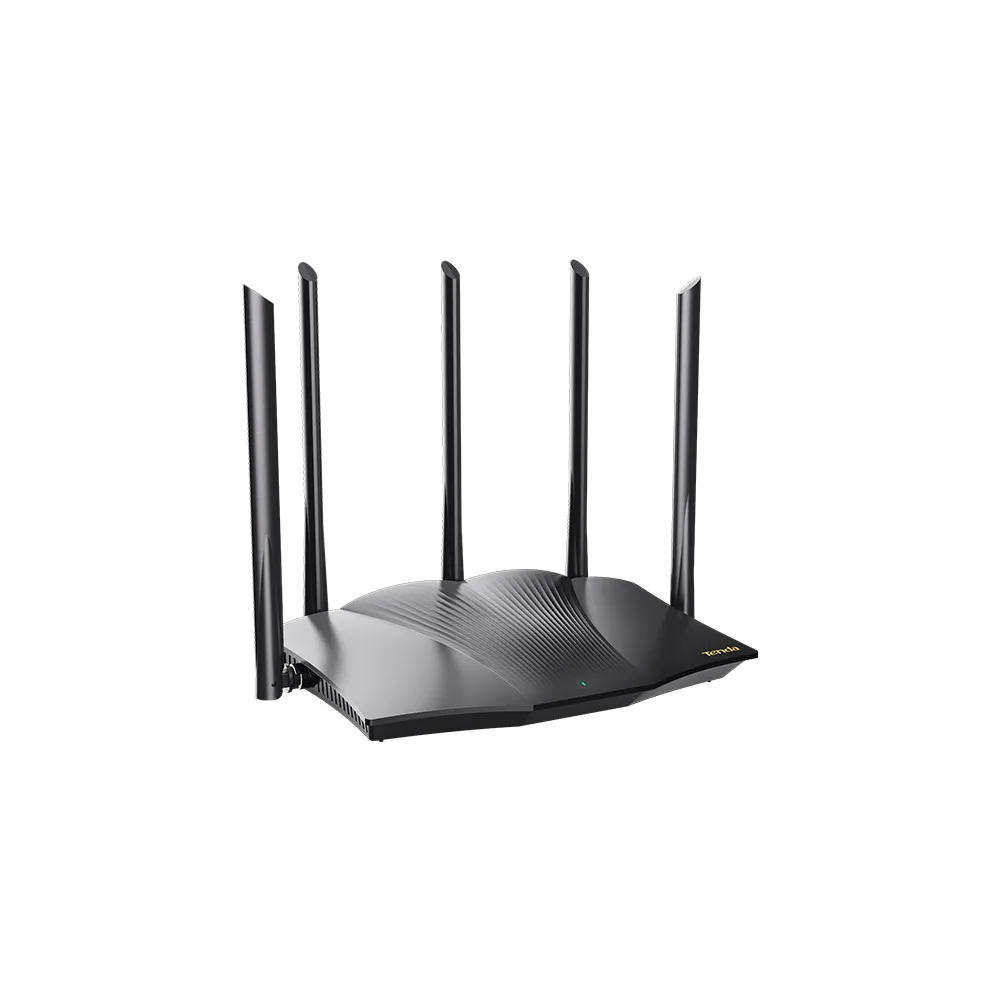 Tenda AX12 Pro WiFi6 Smart AX3000 Router Dual Band 2.4GHz-574Mbps 5GHz-2402Mbps Gigabit Routor With 5* 6dBi High Gain Antenna