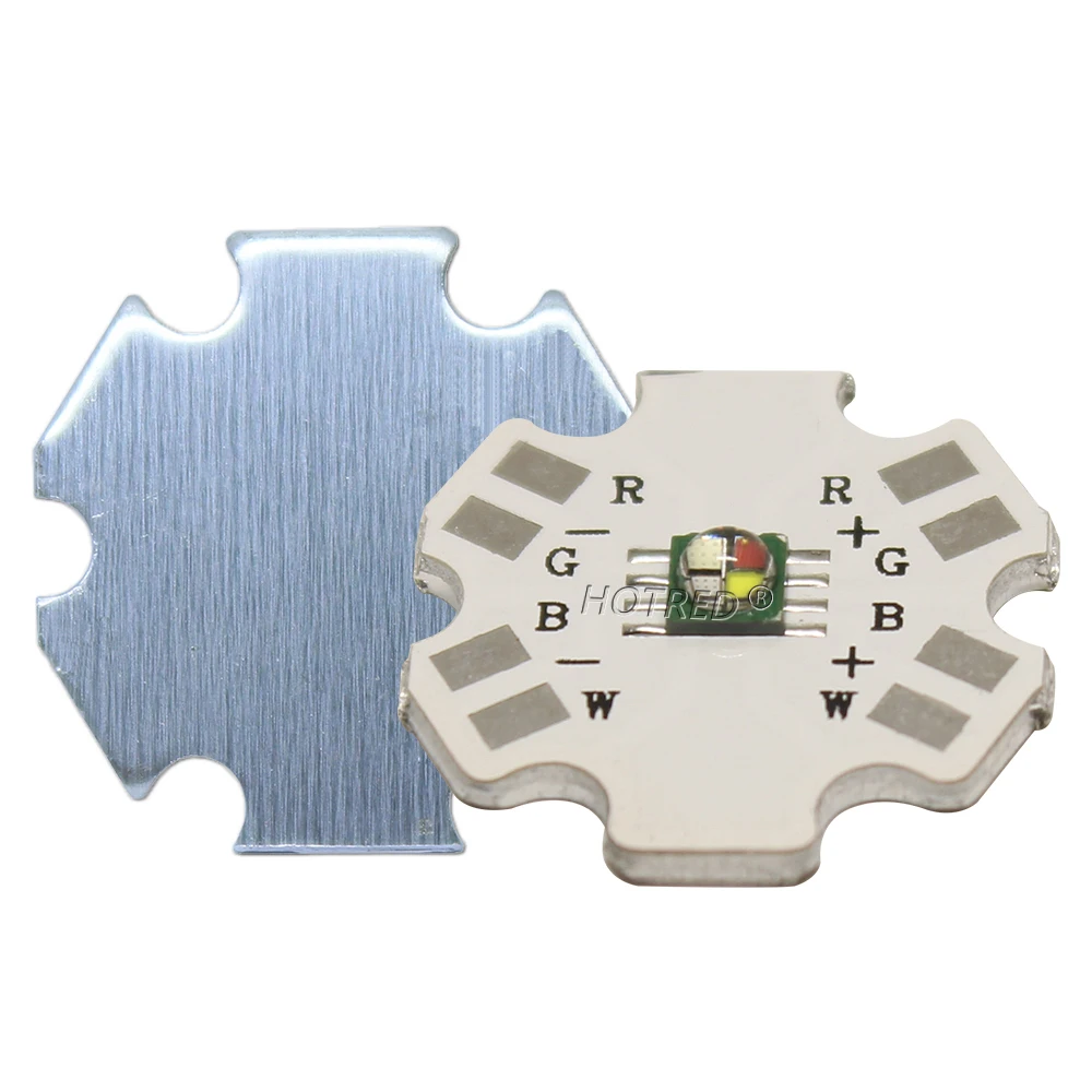 1pcs LED RGBW 4W High Power SMD3535 XPE SMD Ceramic Lamp beads 3535 Diode RGBWW Colorful For Flashlight Stage Light on 20mm PCB image 2
