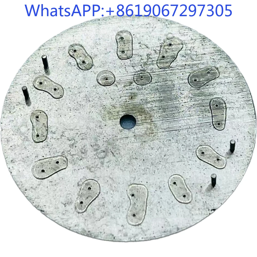 28.5/31mm Pilot 369 Arabic Air Sports Diving Watch Dial Suitable for NH35/36 Automatic Movement Blue Lume NH35 Case Mod Parts