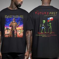 2025 Heavy Metal Band Motorcycle T-shirt for Men and Women Universal Short Sleeve Fashion Top Casual Brand Retro Hip Hop T-shirt