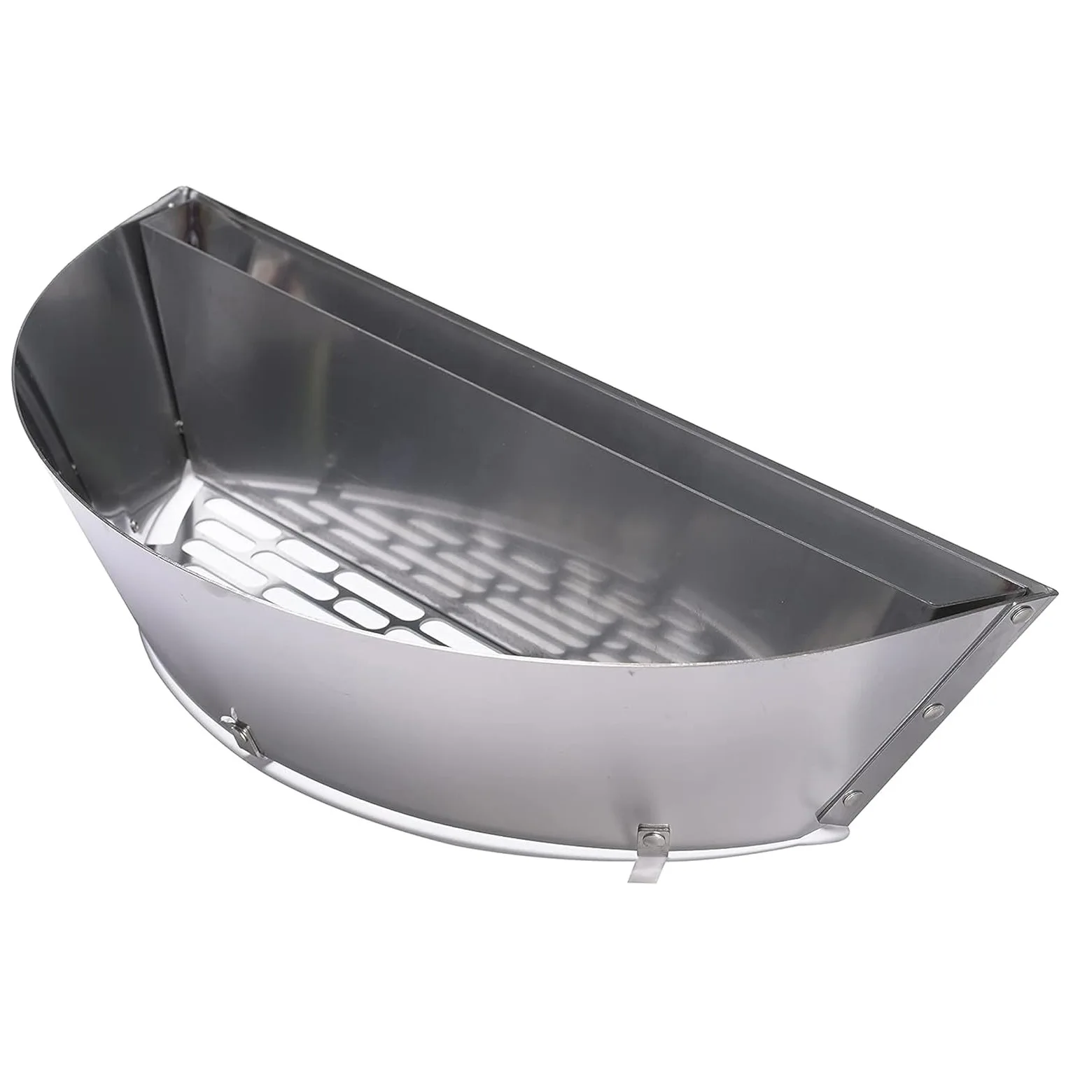 

430 Stainless Steel Charcoal Grill Cooking Removable Reservoir Kettle Grill Grill 22 Inch Grilled Fish