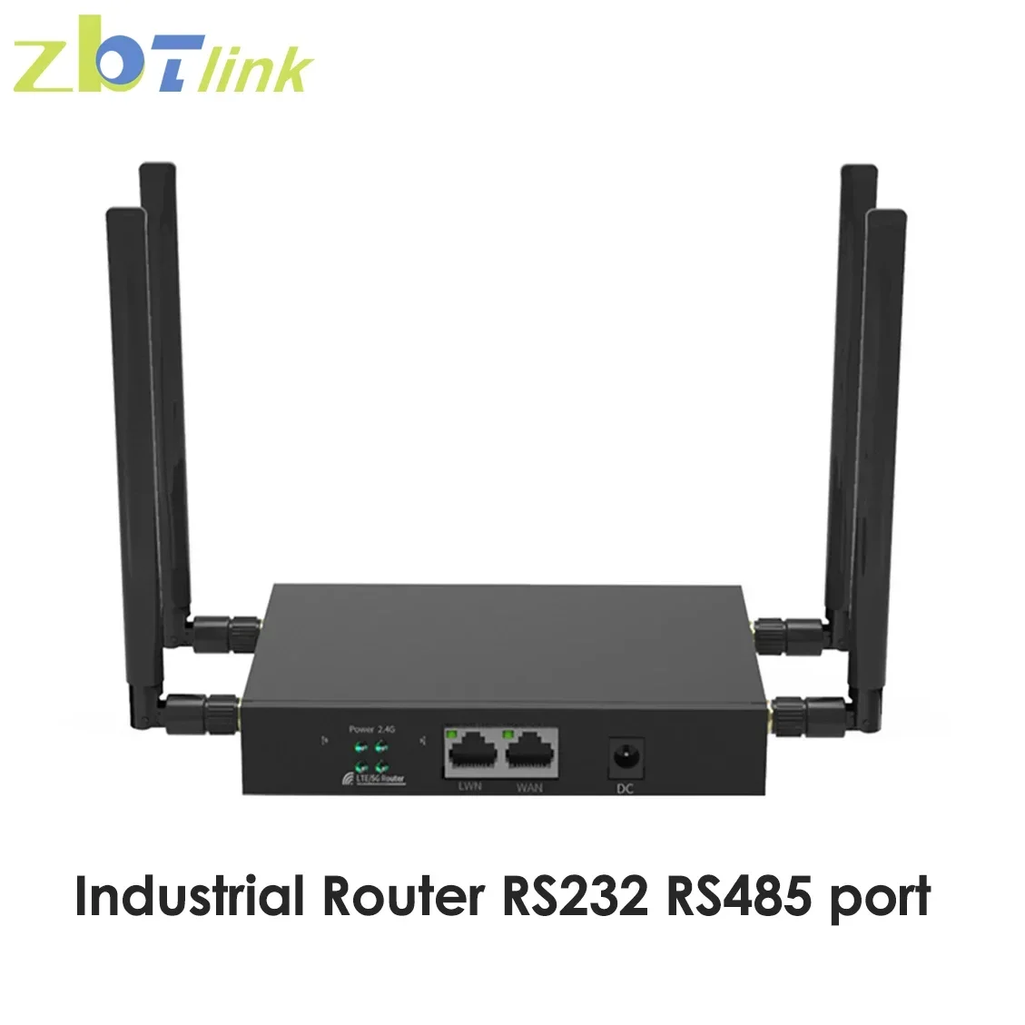 Zbtlink-産業用インテリジェントフローコントロールルーター、openwrt 4g lteルーター、simカード、300mbs、rs232、rs485ポート、wan、lan、9-36v、dtu