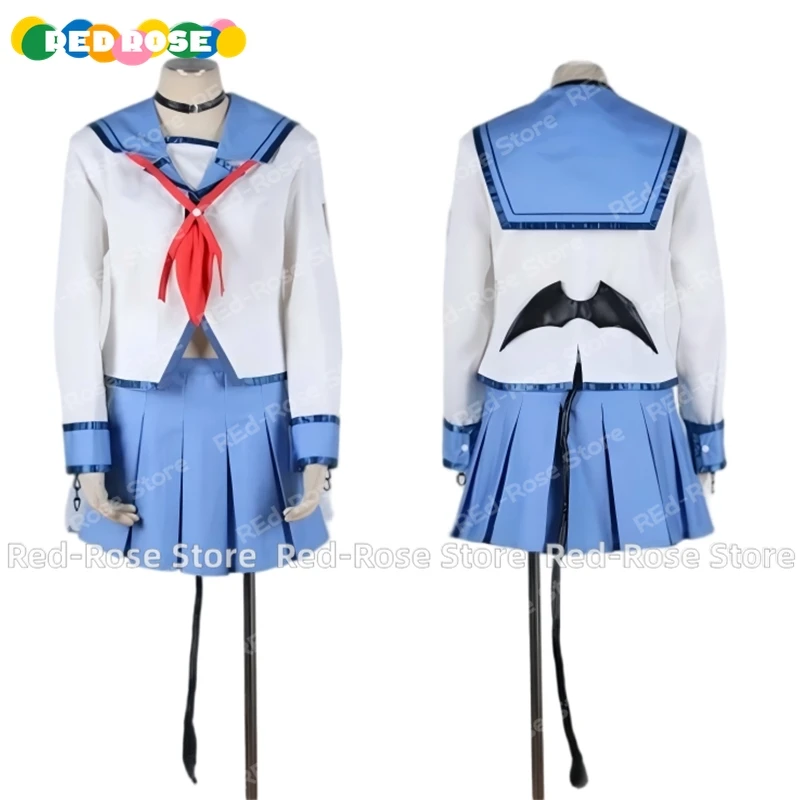 Disfraz de cosplay de Anime Angel Beats Yui, traje de Halloween, traje de juego de rol para fiesta de Halloween, tamaño personalizado