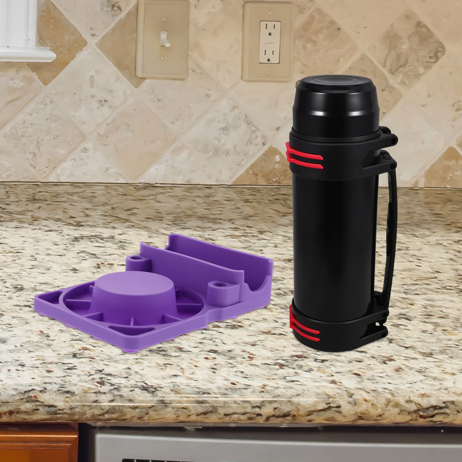 

Compact Silicone Cup Drying Rack Safe Stand for Bottles Tumblers Cups Kitchen Countertop Cup Holder Bottle Drying Rack