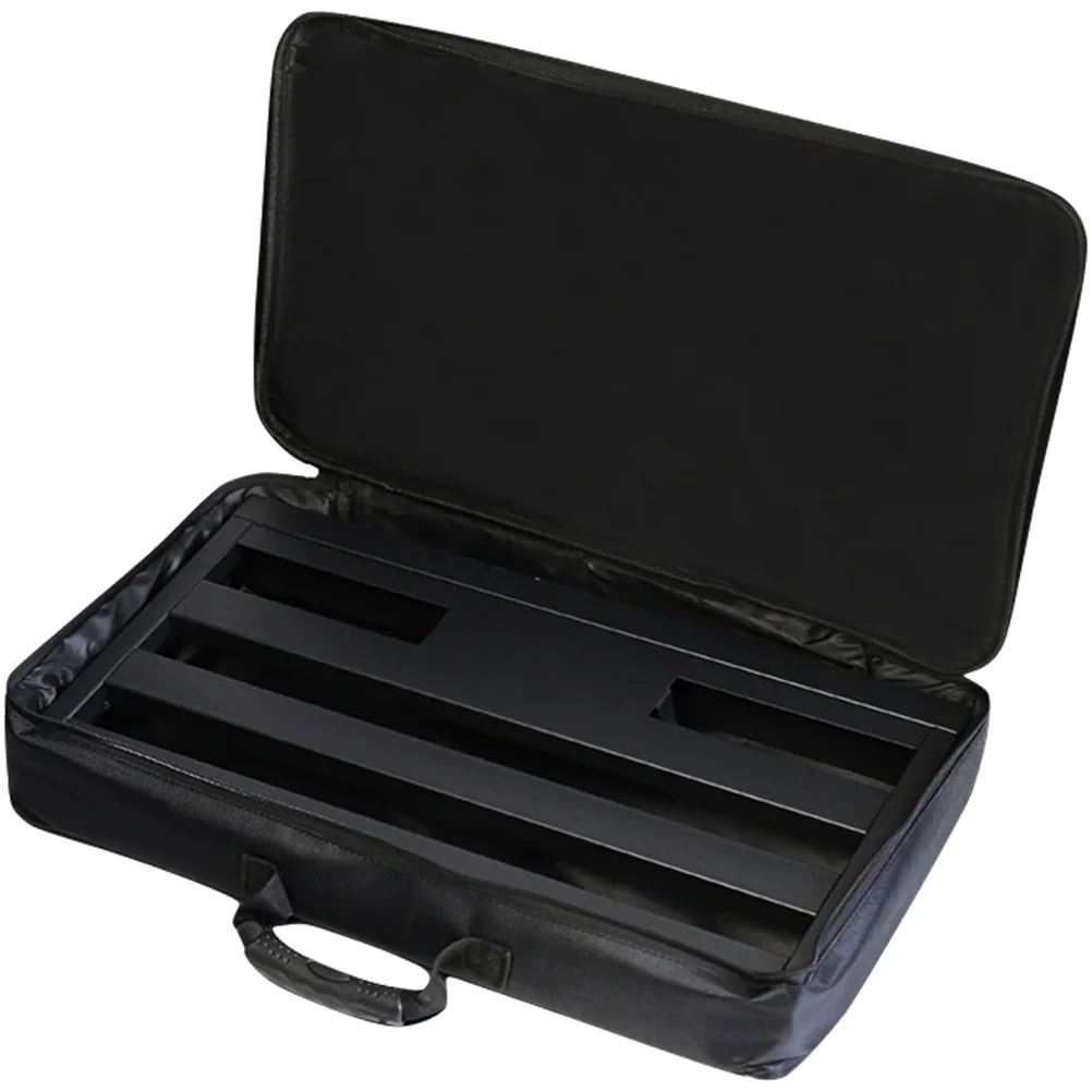 Oxford Cloth Audio Effector Storage Case Portable Shockproof Organizer Bag Black Stylish Durable Protective Microphone Parts