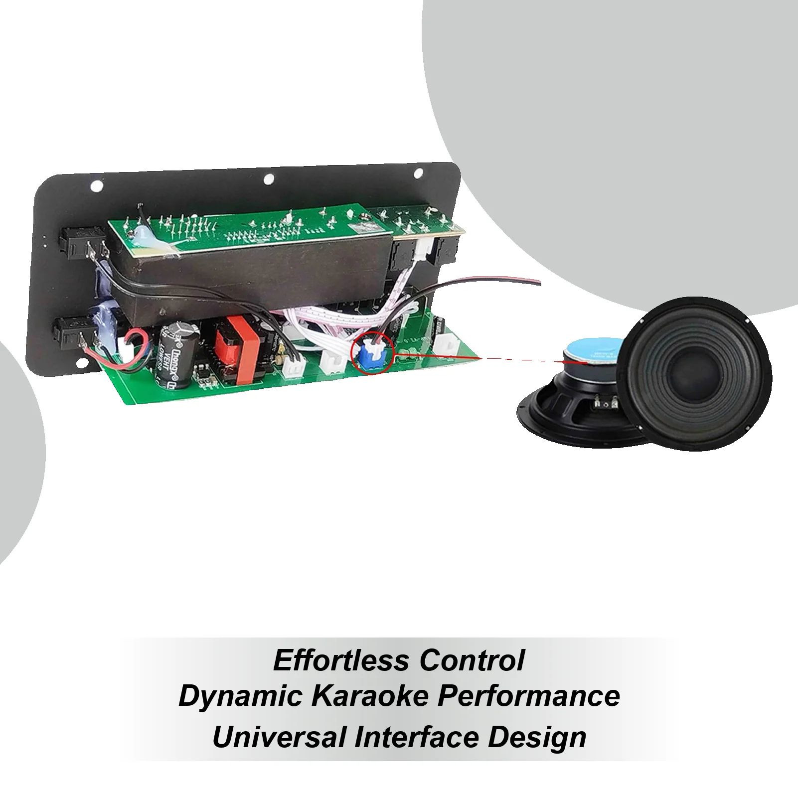 Audio Amplifier Board Wireless Display Card Slot USB Decoding MP3 Audio Decoding Board For Women Men Speakers Home Sound System