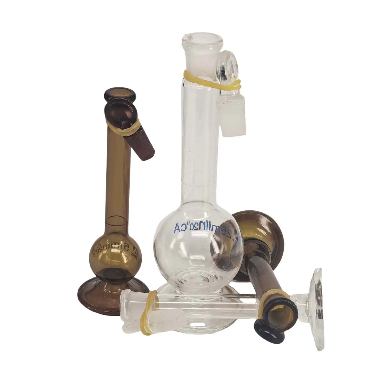 1ml/2ml/5ml/10ml/25ml Borosilicate Glass Clear/Brown Lab Vol