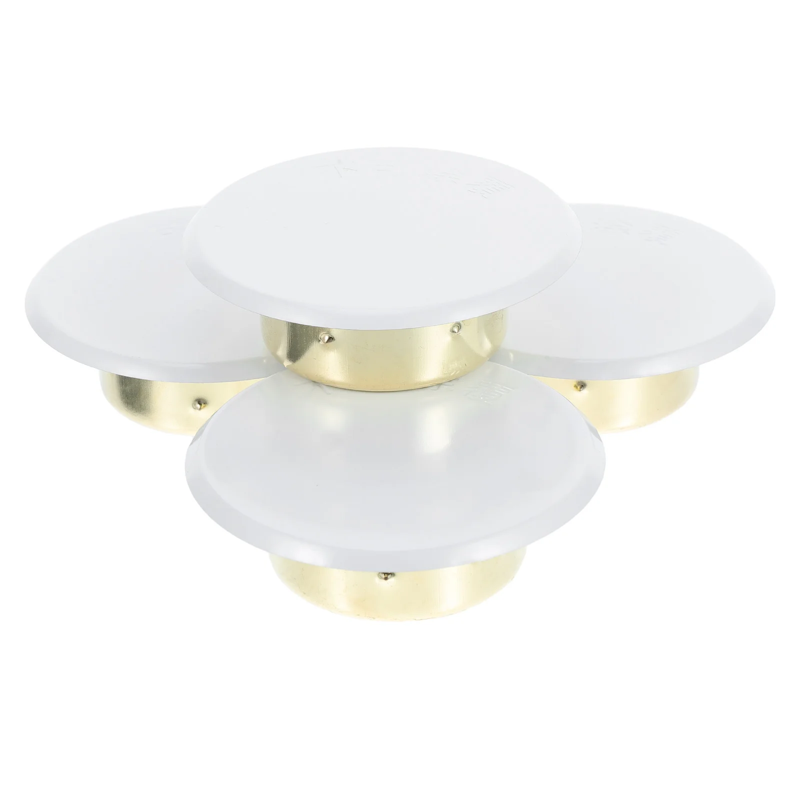 4pcs Fire Nozzle Cover Plate Heavy Duty Metal Concealed Design For Residential Commercial Industrial Decorative