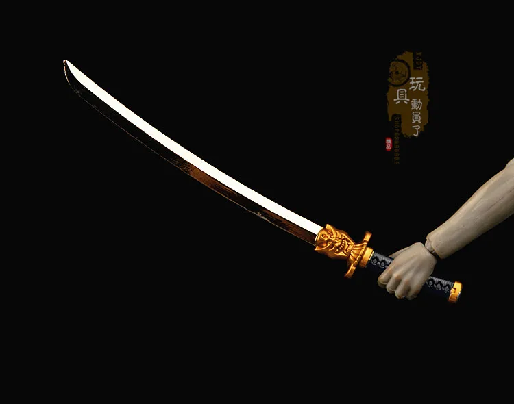 Modello Katana in metallo in scala 1/12 per figura da 6''
