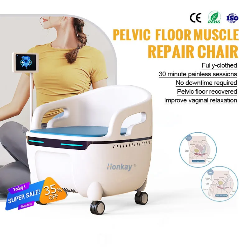 

2025 7 Tesla Pelvic Chair Pelvic Floor Slim Postpartum Muscle Training Muscle Happiness Chair Ems Chair Machine