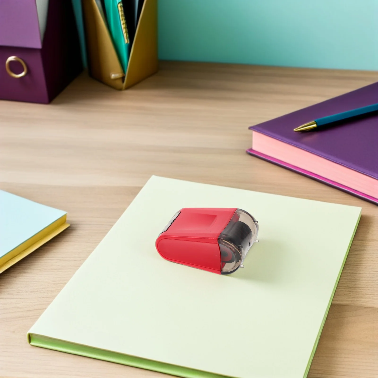 Solid Lines Stamper Roller for Handwriting Practice Efficient Tool for Students Learning English Writing Skills School Roller