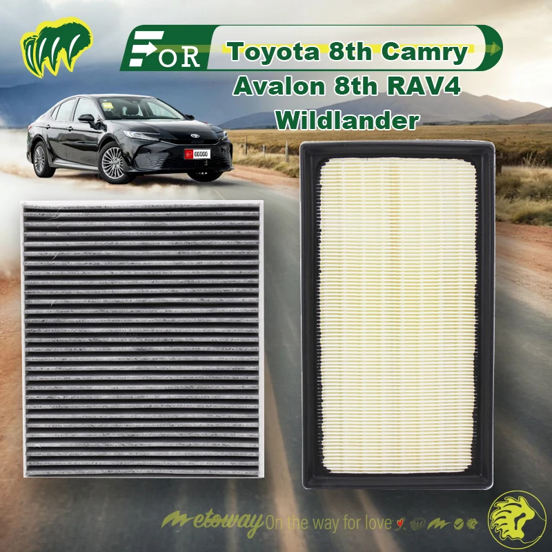 Для Toyota 8th Camry Avalon 8th RAV4 Wildlander двойной двигатель Гибридный автомобильный Кондиционер фильтр салона автомобиля фильтр для замены воздуха