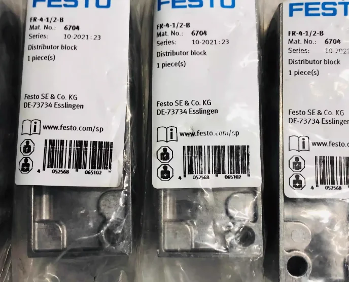 

New original FESTO gas block FR-4-1/2-B 6704