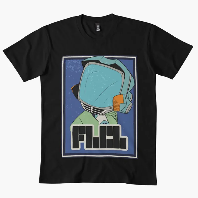 

FLCL Canti 0227 Manga Gift t shirt for Anime lover Fooly Cooly Graphic shirts Y2K clothes All size Tops Jpana Cartoon tee