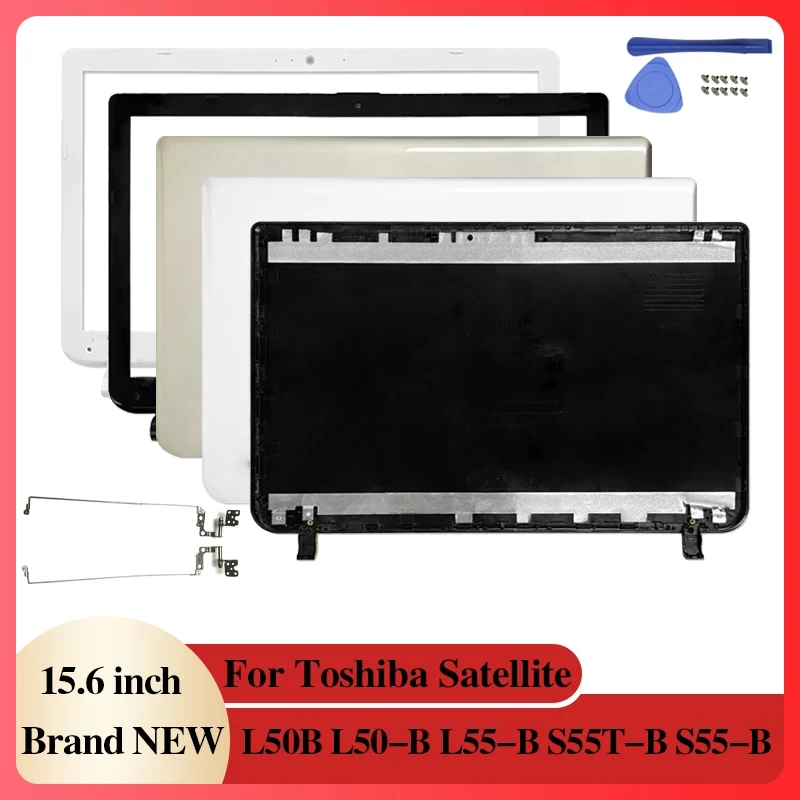 Notebook Screen LCD Back Cover/Front Frame/Hinge Laptops Accessories For Toshiba Satellite L50B L50-B L55-B S55T-B S55-B Laptop