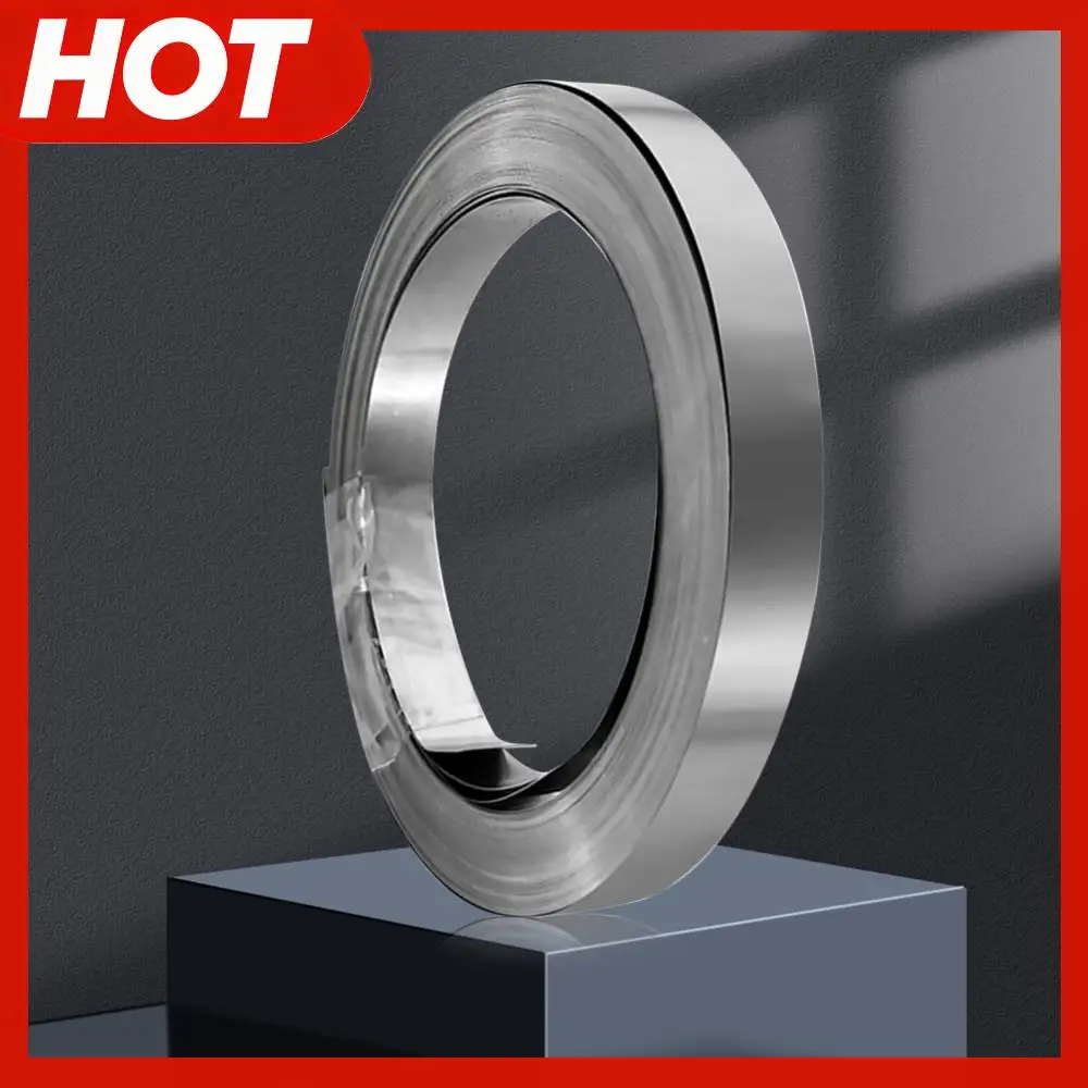 

10m 1 Roll Nickel Plated Strip Connector 18650 Li-ion Battery Nickel Sheet Nickel Plating Strip for 0.1mm 0.2mm Battery Welder