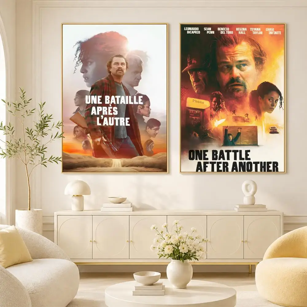 One Battle After Another Movie Poster Room Home Decoration Interior Wall Art Printing Garage Posters Gift