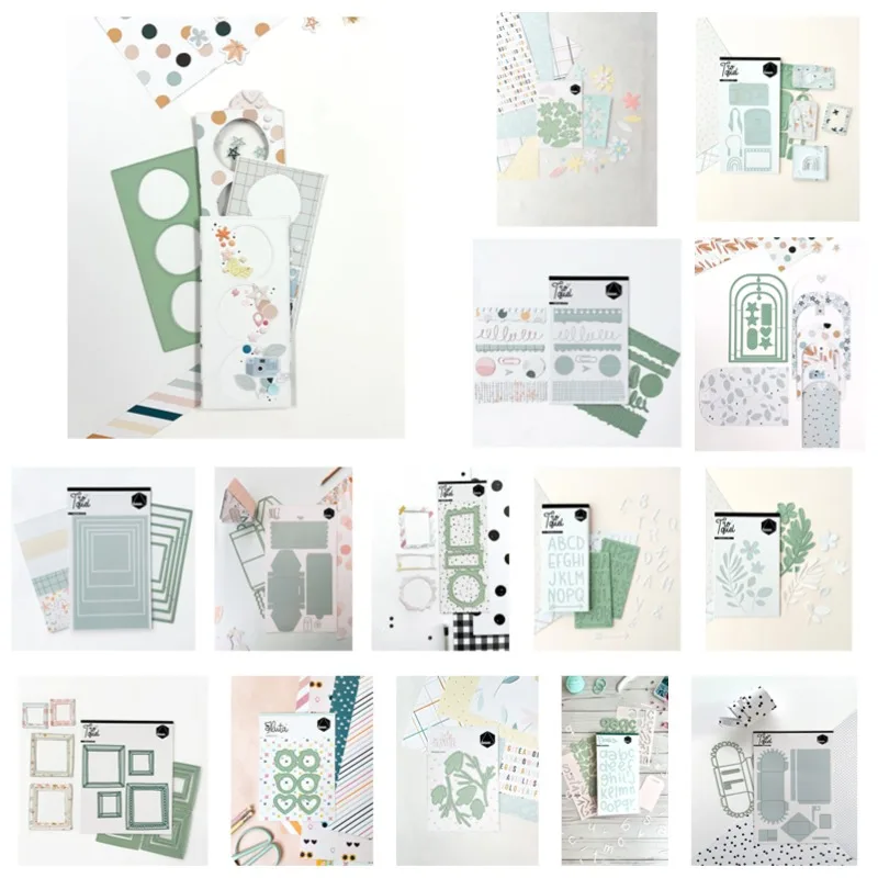 Силиконовая рамкаFantasy, почтовый ящик, бирка времени, цветок, металлические штампы, штампы, трафарет для скрапбукинга, фотоальбом, открытка, тиснение бумаги «сделай сам»