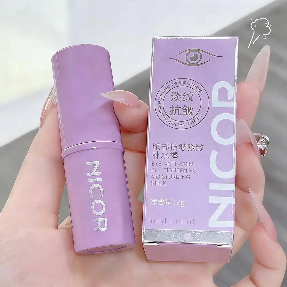 Eye Anti Wrinkle Firming Hydrating Stick Anti Aging Fade Fine Lines Moisturizing Nourishing Eye Care Balm Portable Eye Skin