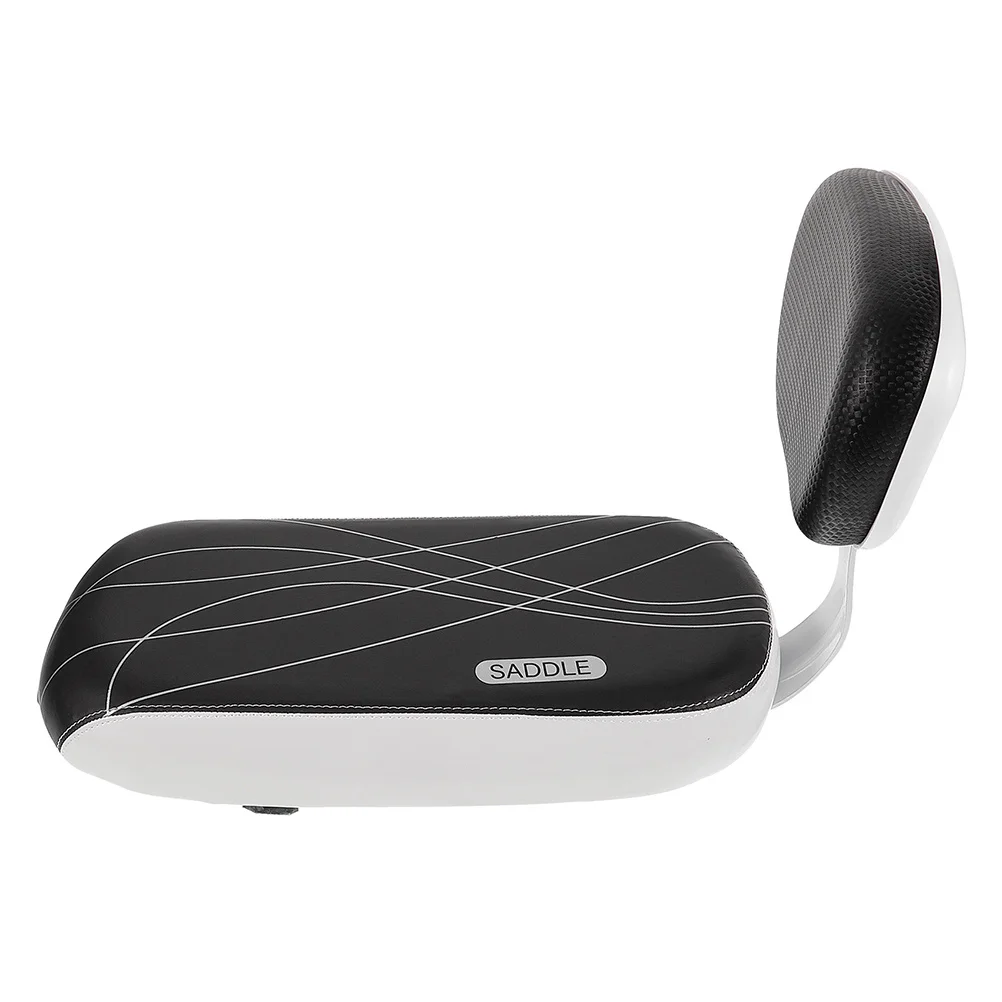 

Comfortable Bicycle Back Seat Cushion Rear Rack Pad with Backrest for Mountain Bikes Electric Adult Cycling Accessories