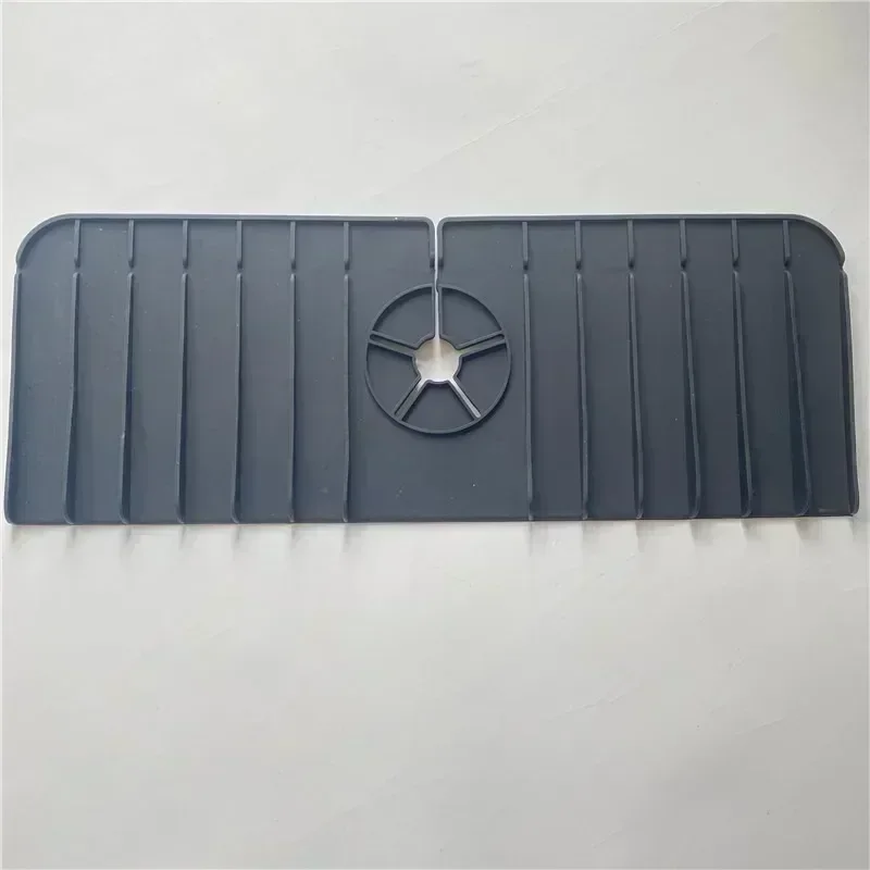 Silicone Sponge Draining Rack Kitchen Tap Splashback Sink Tap Splashback Countertop Protector Bathroom Kitchen Gadgets