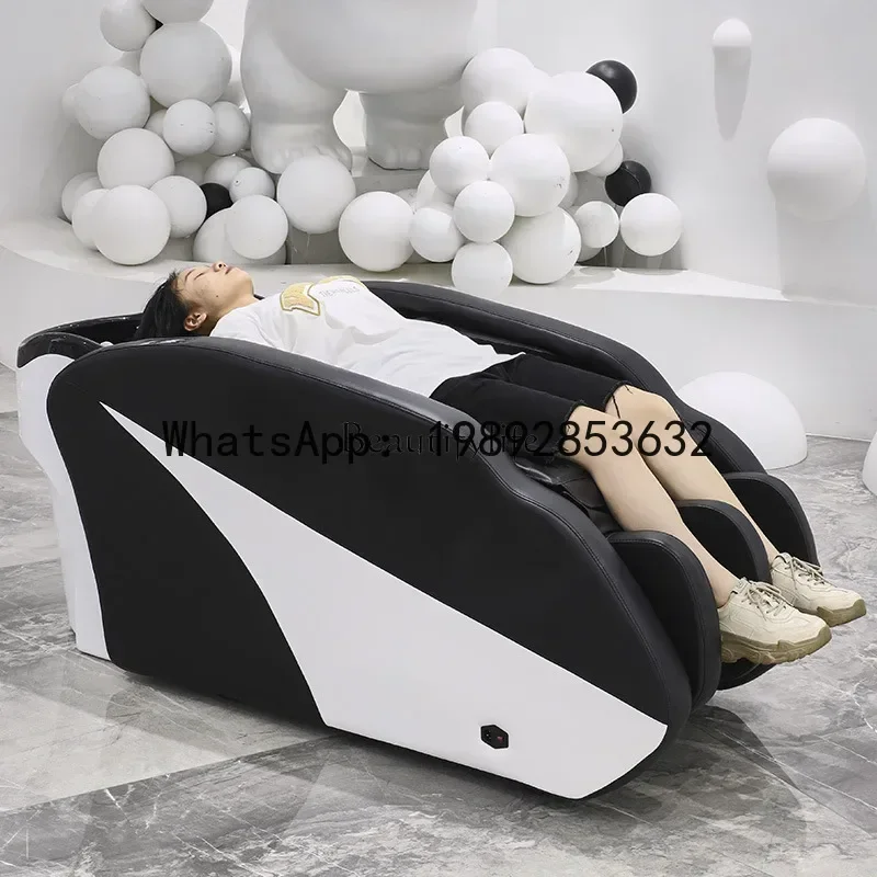 CC 01-자동 지능형 전기 마사지 샴푸 침대 이발소 두피 관리