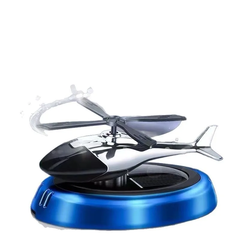 Solar Energy Car Aromatherapy Helicopter Infinite Rotating Roller Spinning Top Tip Fidget Gyro Stress Relief Toy Anti Anxiety