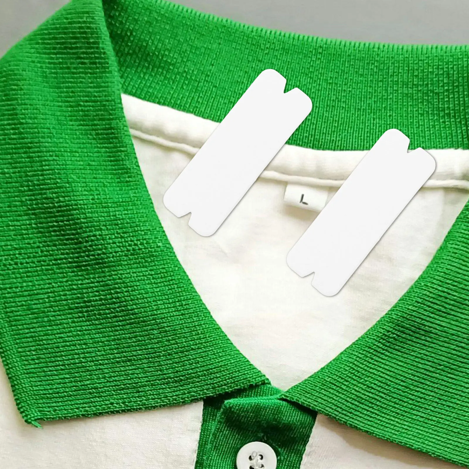 200Pcs Shirt Collar Stays Paper Packaging Inserts Keeps Dress Shirt Collars Firm Prevent Shifting Shipping Supplies