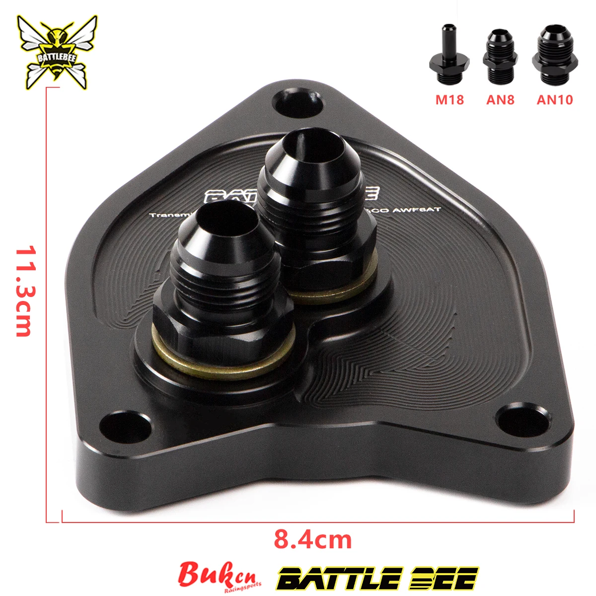 Battlebee Transmission Oil Cooler Adapter For Ly*ck&Co 6Speed At Gear Box New Product BB-TCA-115