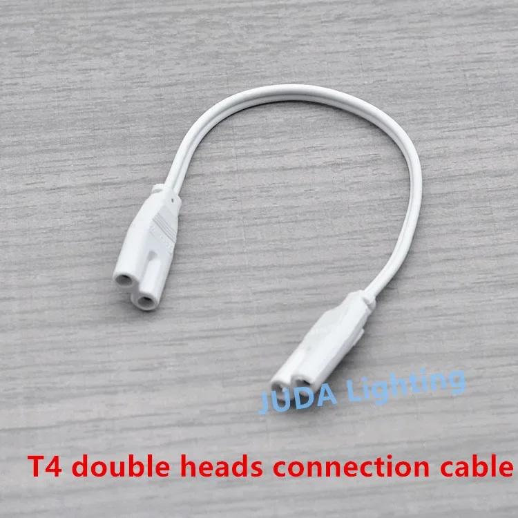 T4 T5 male female plug cable Power Cords Extension Cords connection wire cable assemblies led tube electrical wire accessories