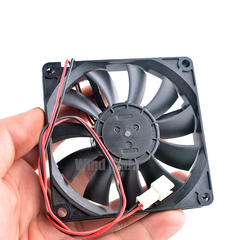 08015SS-12J-BA 8cm 80mm fan 80x80x15mm DC12V 0.10A 2lines Cooling fan for refrigerator motor