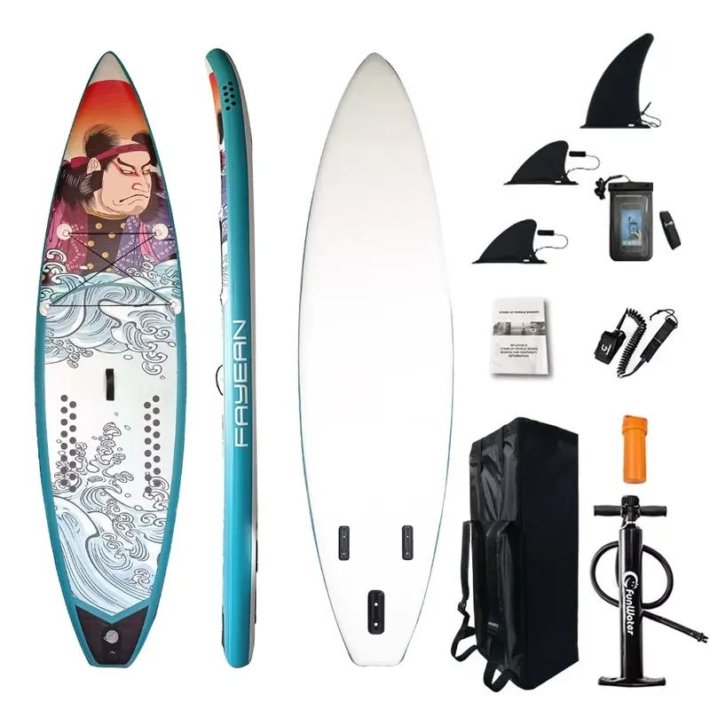 FAYEAN 2024 New Design Surf SUP Inflatable Stand up Paddle Surfing Boards