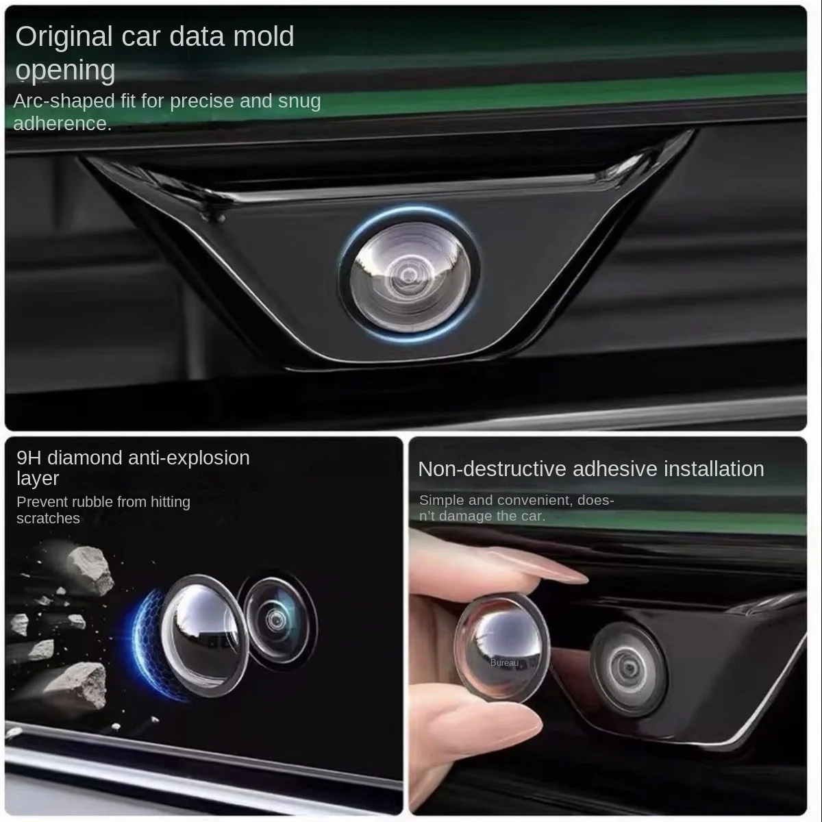 Suitable for Zero Run C10 C16 C11 B10 B01 car front and rear camera protection cover 360 image lens cover