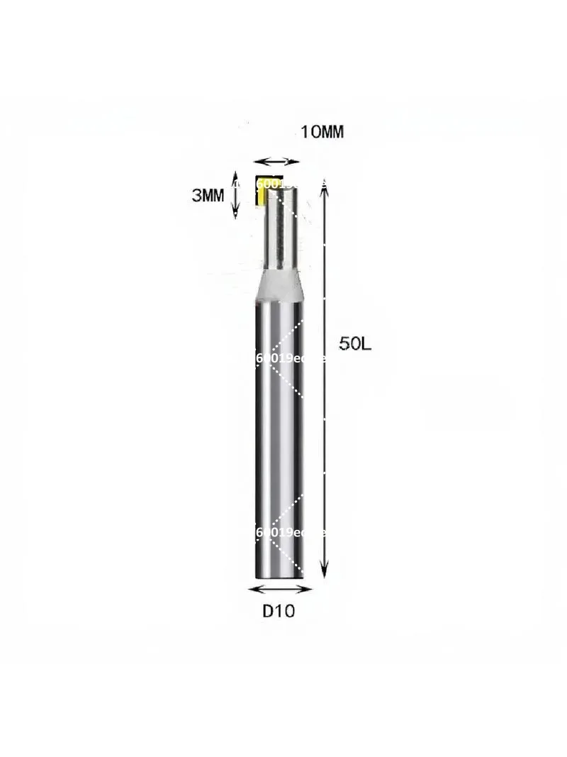 3mm-6mm Carbide Flat End Mill CNC Milling Cutter Diamond Coated Tungsten Steel Router Bit