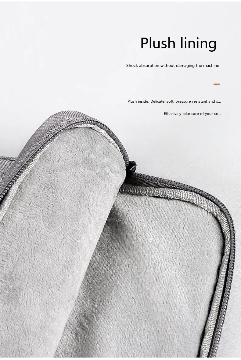 Laptop-Schutzhülle 11,6-15,6 Zoll Neopren-Schutztasche für MacBook Ultrabook – Detail 9