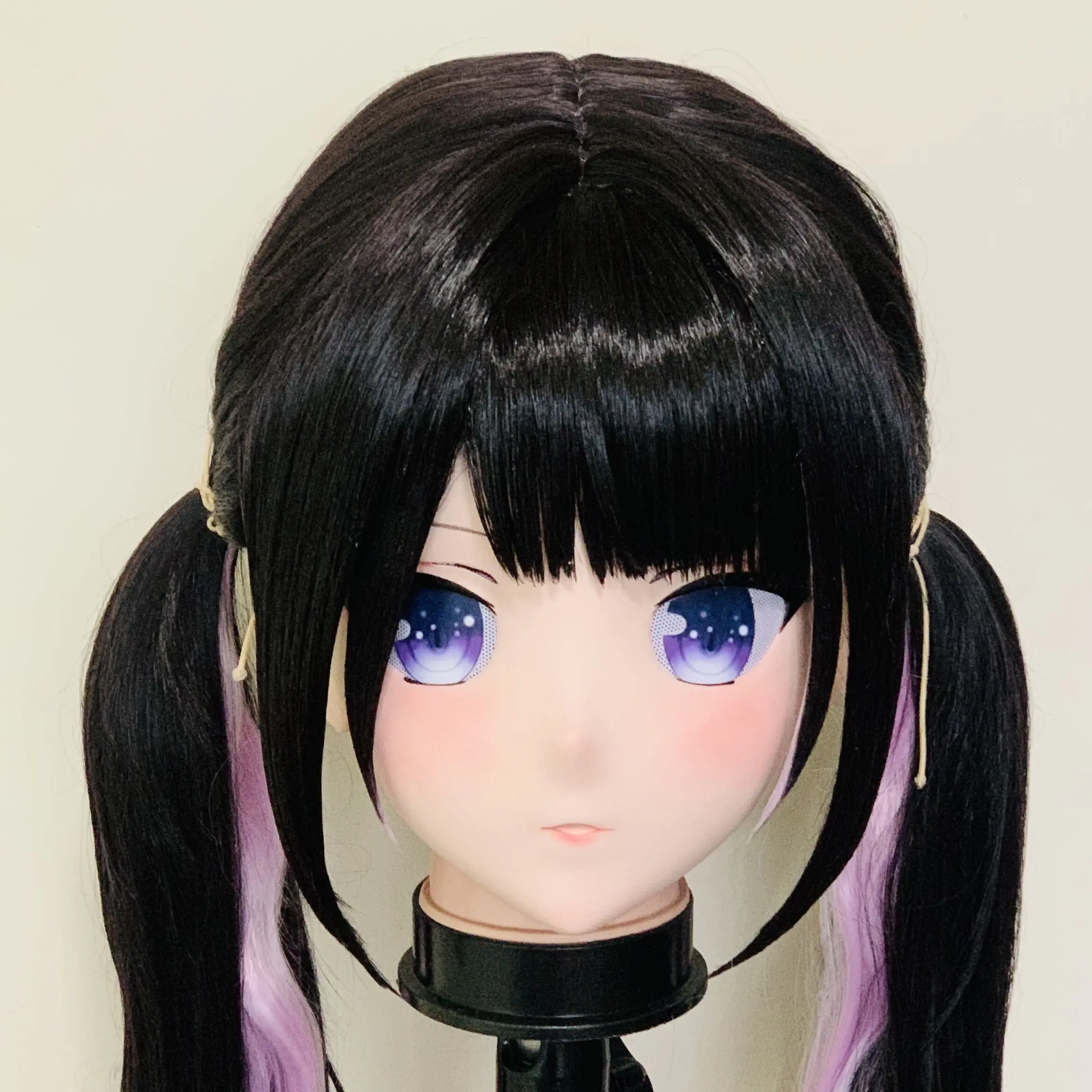 

(STK025) Stock PLA Material Full Head Lockable Crossdress Male to Female Japanese Cartoon Anime Game Character Kigurumi Mask