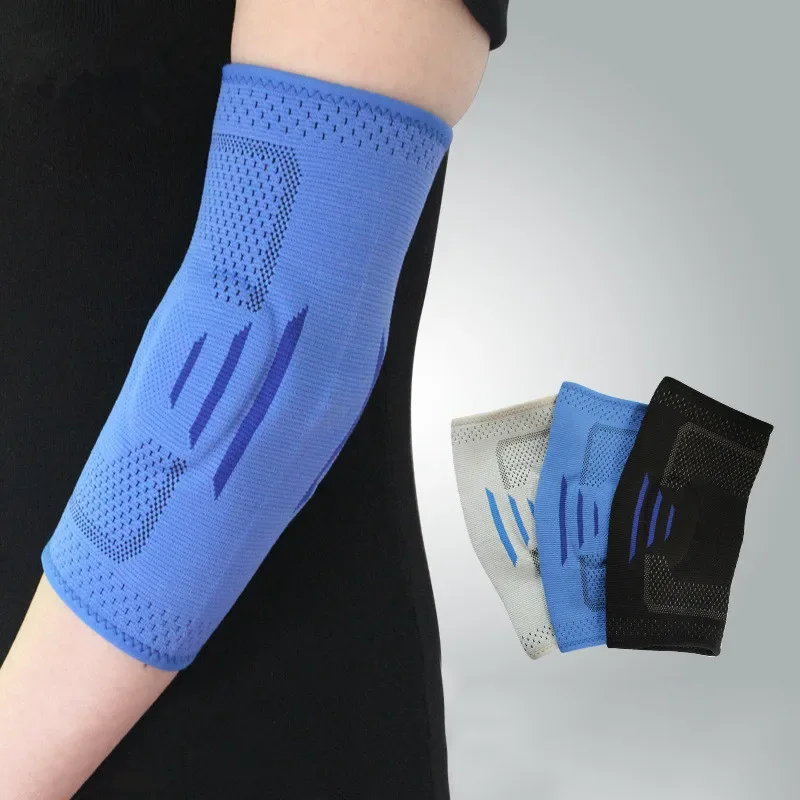 

Elbow Support Gym Sport Elbow Protector Pad Arm Sleeve Guard Gym Safety Silicone 2022