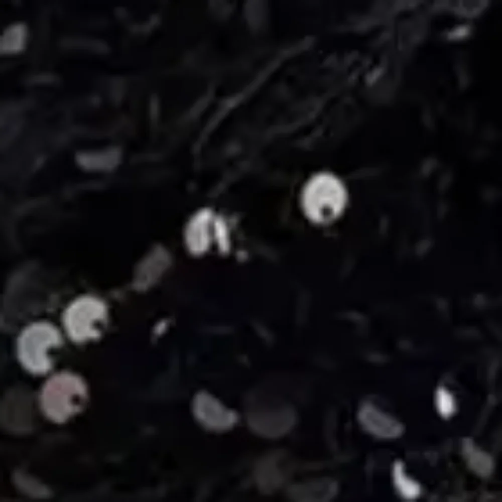 Gomas para el pelo de terciopelo de lujo Vintage para mujer, coleteros con lentejuelas negras y plateadas, accesorios grandes y brillantes para el cabello de fiesta