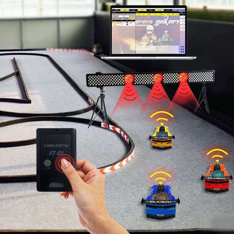 Mini temporizador de mosquitos todoterreno, Control remoto, grabadora de velocidad de regazo de coche, sistema de liberación de cumplimiento, simulador de sincronización infrarroja