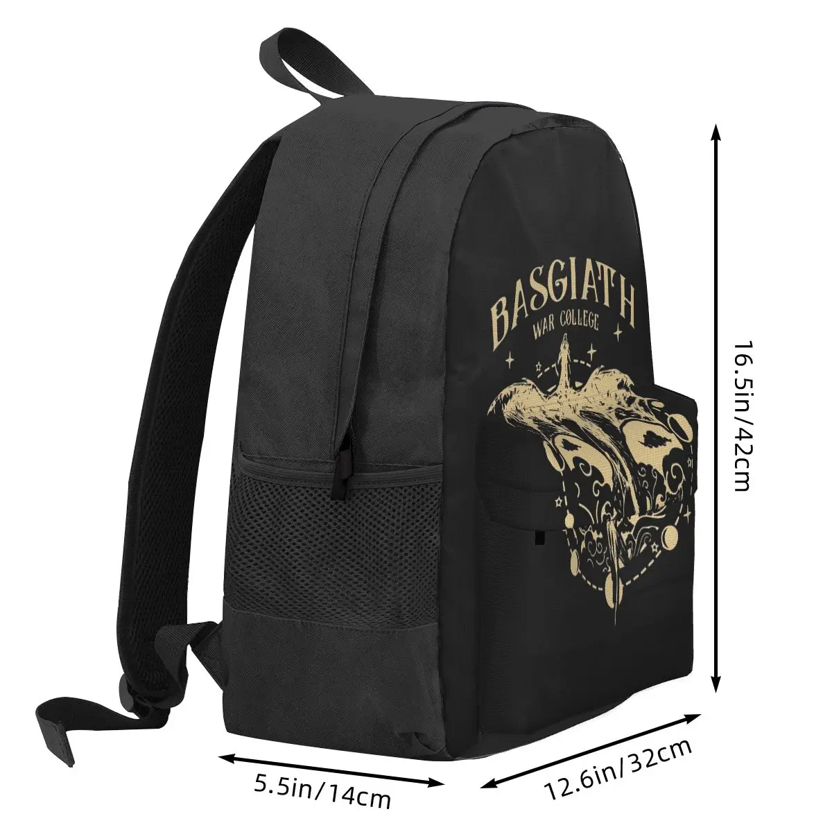 Xaden Riorson, Romantasy Fantasy, Backpack Hot Sale Daypack Large Capacity Kids BookBag School Bag Shoulder Bags for Men Women